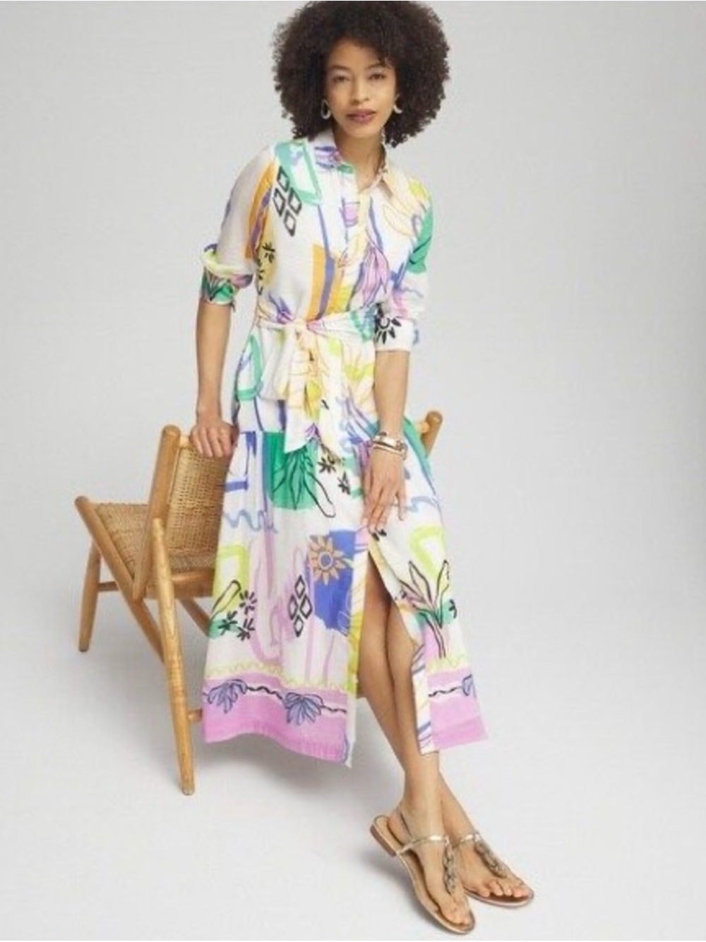 Chico’s Surreal Escape Maxi Dress 3.5